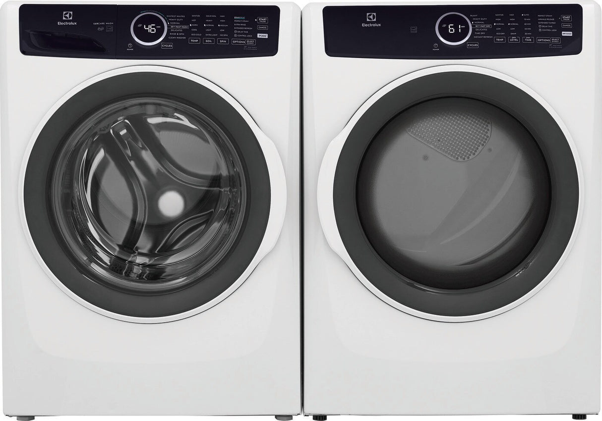 Electrolux Front Load Perfect Steam Gas Dryer with Instant Refresh ? 8.0 Cu. Ft. - White (ELFG7437AW)