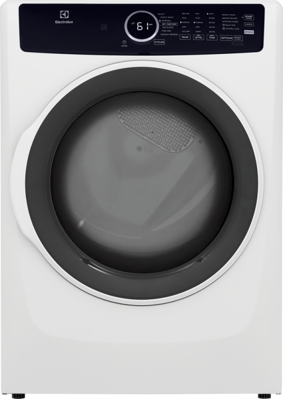 Electrolux Front Load Perfect Steam Gas Dryer with Instant Refresh ? 8.0 Cu. Ft. - White (ELFG7437AW)