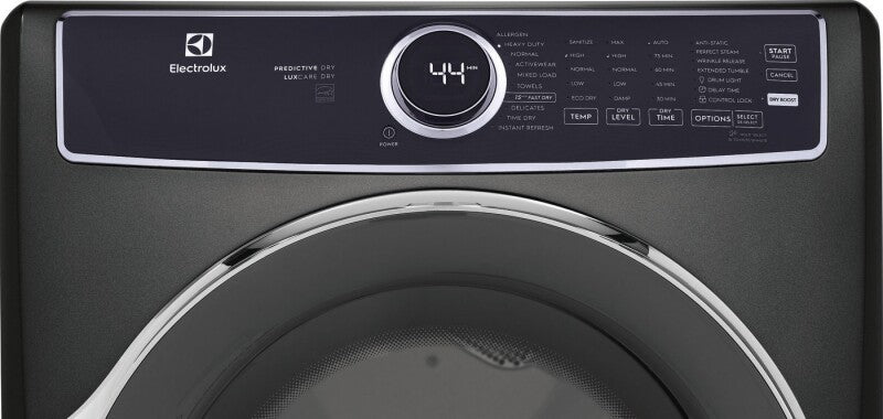 ELECTROLUX Front Load Perfect Steam Gas Dryer with Predictive Dry™ and Instant Refresh ? 8.0 Cu. Ft. - White (ELFG7537AW)