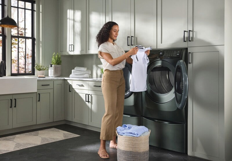 ELECTROLUX 700 Series Gas Dryer - 8.0 Cu. Ft. - Alpine (ELFG7738AA)
