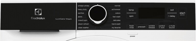 ELECTROLUX 24" Compact Front Load Washer - 2.4 Cu. Ft. - White (ELFW4222AW)