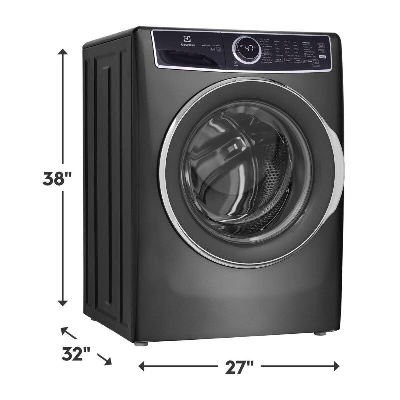 ELECTROLUX Front Load Perfect Steam Washer with LuxCare Plus Wash - 4.5 Cu. Ft. - Titanium (ELFW7537AT)