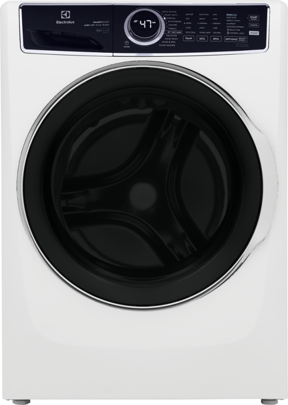 ELECTROLUX Front Load Perfect Steam Washer with LuxCare Plus Wash and SmartBoost® - 4.5 Cu. Ft. - White (ELFW7637AW)