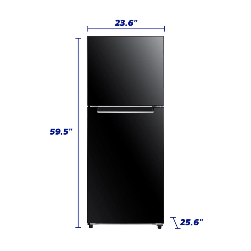 ELEMENT APPLIANCE 10.1 cu. ft. Top Freezer Refrigerator - Black (ENR10TFGBB)