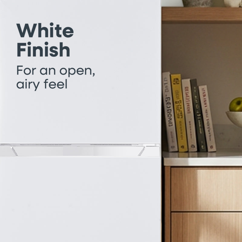 ELEMENT APPLIANCE 23.6-Inch 10.1 Cu. Ft. Top Freezer Refrigerator - White (ENR10TFGBW)