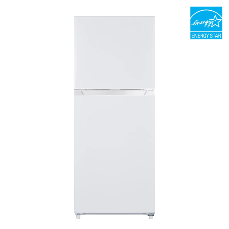 ELEMENT APPLIANCE 23.6-Inch Element 10.1 cu. ft. Top Freezer Refrigerator - White - Other (ENR10TFGBW)