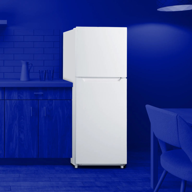 ELEMENT APPLIANCE 23.6-Inch Element 10.1 cu. ft. Top Freezer Refrigerator - White - Other (ENR10TFGBW)