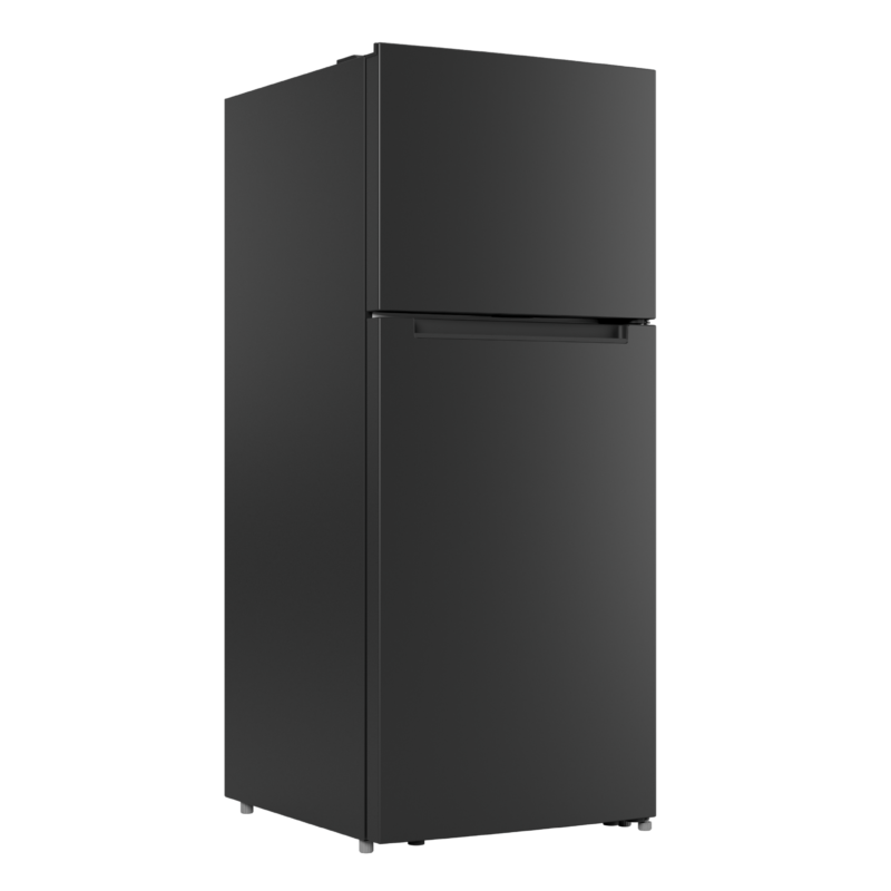 ELEMENT APPLIANCE 27.7-Inch 17.6 Cu. Ft. Top Freezer Refrigerator - Black (ENR18TFGCB)