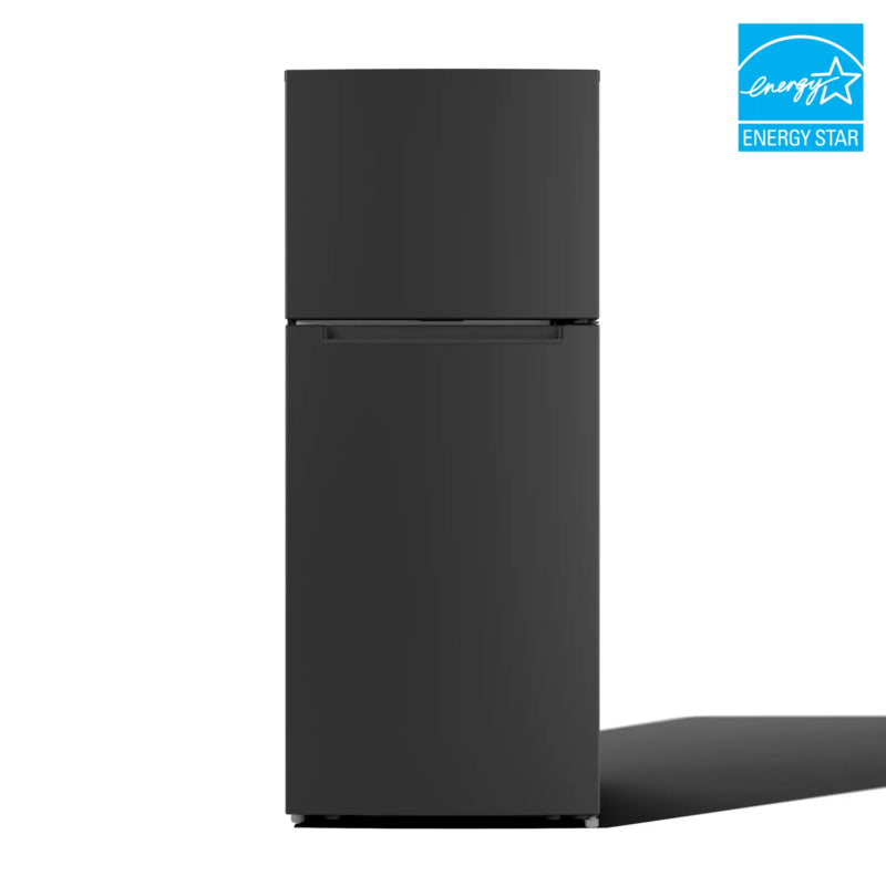 ELEMENT APPLIANCE 27.7-Inch Element 17.6 cu. ft. Top Freezer Refrigerator - Black (ENR18TFGCB)