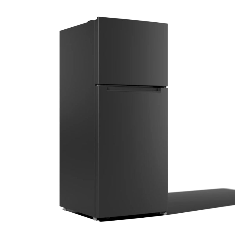 ELEMENT APPLIANCE 27.7-Inch Element 17.6 cu. ft. Top Freezer Refrigerator - Black (ENR18TFGCB)