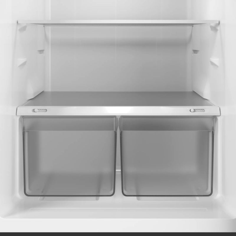 ELEMENT APPLIANCE 27.7-Inch Element 17.6 cu. ft. Top Freezer Refrigerator - Black (ENR18TFGCB)