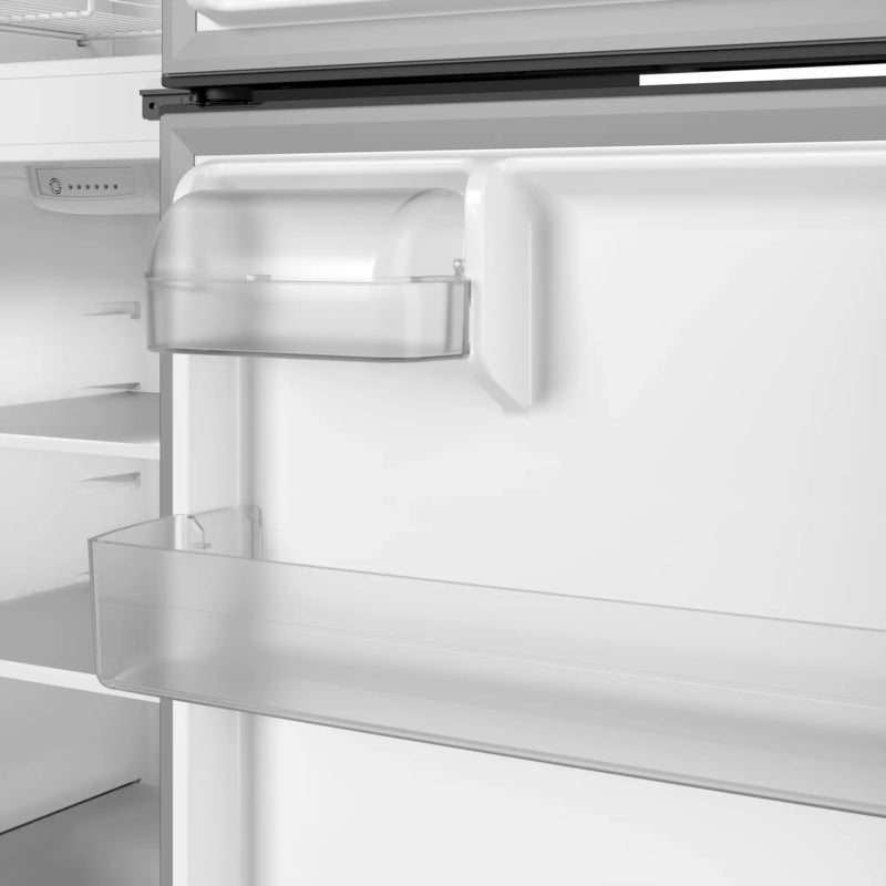 ELEMENT APPLIANCE 27.7-Inch Element 17.6 cu. ft. Top Freezer Refrigerator - Black (ENR18TFGCB)