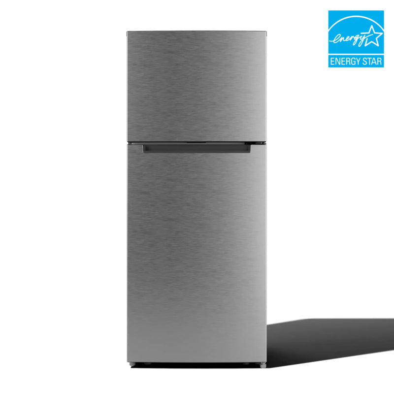 ELEMENT APPLIANCE 27.7-Inch Element 17.6 cu. ft. Top Freezer Refrigerator - Stainless Look (ENR18TFGCS)