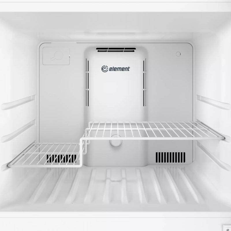 ELEMENT APPLIANCE 27.7-Inch Element 17.6 cu. ft. Top Freezer Refrigerator - White (ENR18TFGCW)