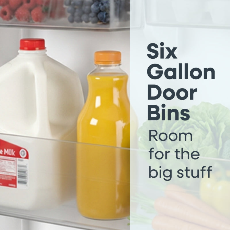 ELEMENT APPLIANCE 18.4 Cu. Ft. French Door Refrigerator - White (ERFD19CGCW)