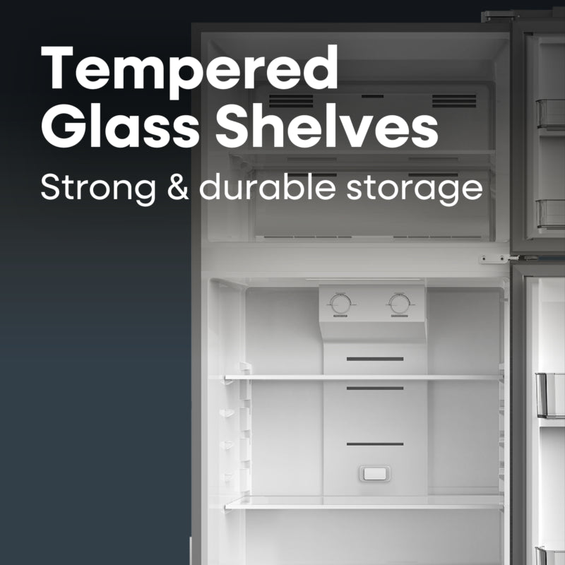 ELEMENT APPLIANCE 27.6-Inch 14.2 Cu. Ft. Top Freezer Refrigerator - Stainless Steel (ERT14CSCS)
