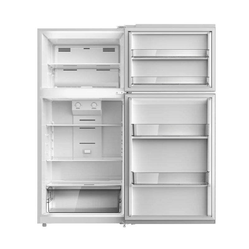 ELEMENT APPLIANCE 27.6-Inch Element 14.2 cu. ft. Top Freezer Refrigerator - White - White (ERT14CSCW)