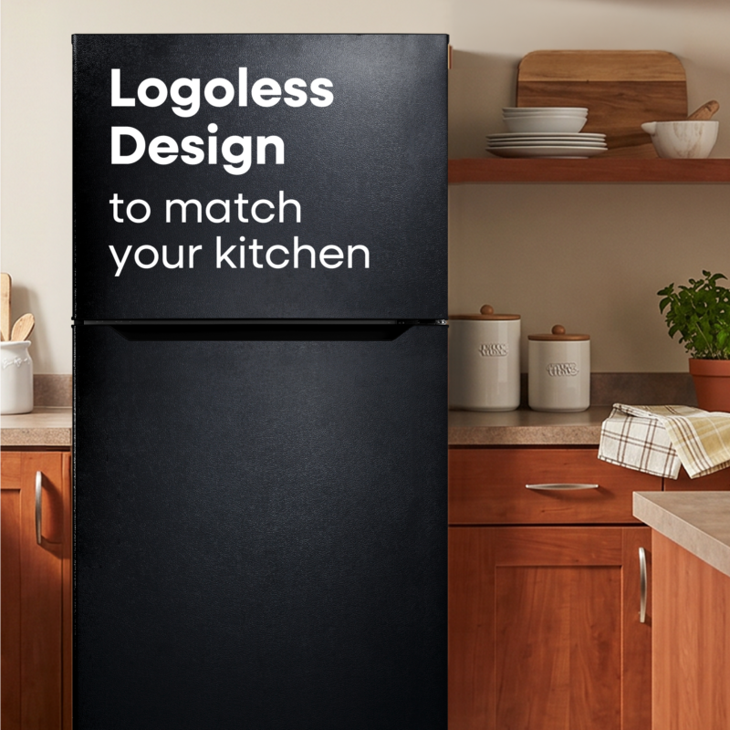 ELEMENT APPLIANCE 29.5-Inch 20.5 Cu. Ft. Top Freezer Refrigerator - Black (ERT21CSCB)