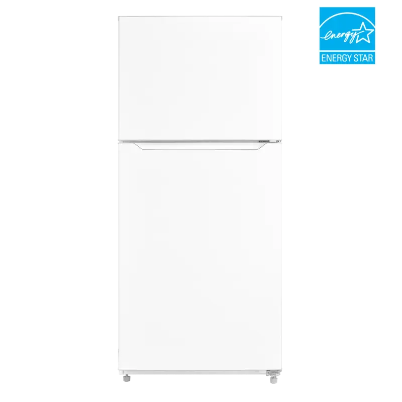 ELEMENT APPLIANCE 20.5 CF Top Mount Refrigerator, Glass Shelves, E-STAR - White (ERT21CSCW)