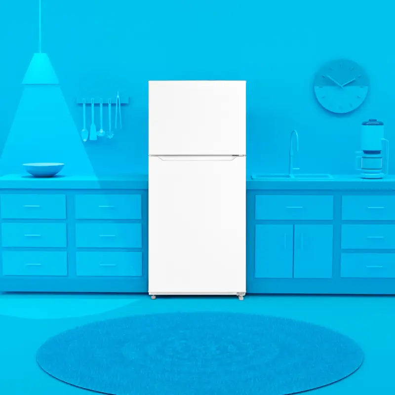 ELEMENT APPLIANCE 29.5-Inch 20.5 CF Top Mount Refrigerator, Glass Shelves, E-STAR - Other (ERT21CSCW)