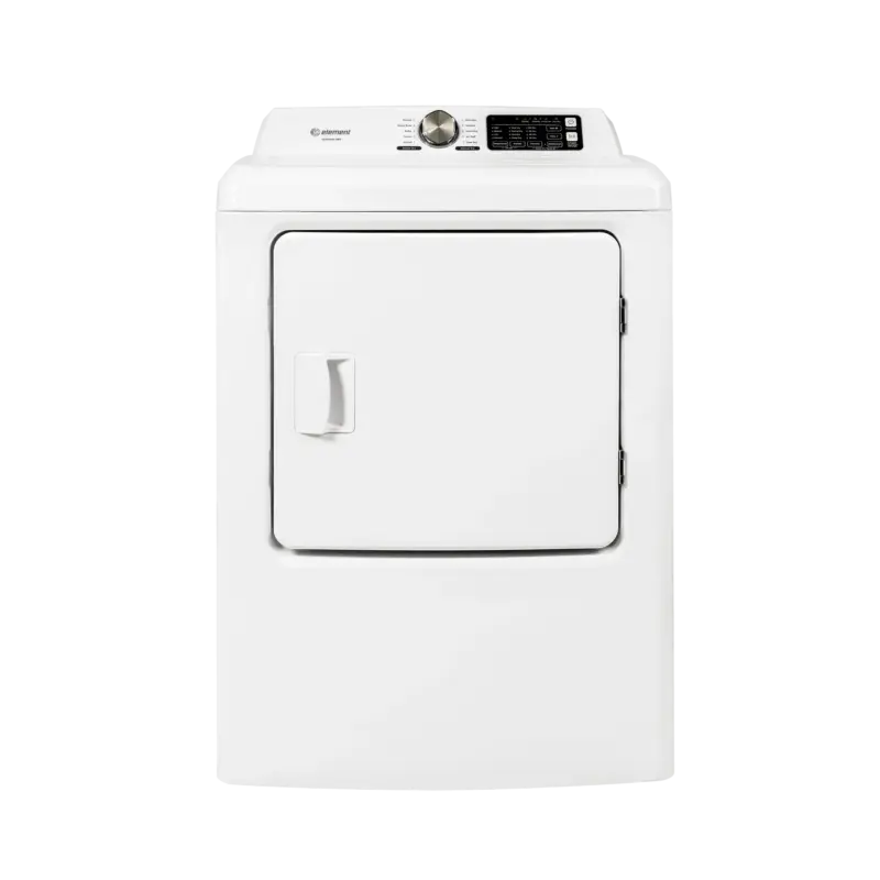 ELEMENT APPLIANCE 7.0 CF Electric Dryer, Sensor Drying - White (ETD7027ECW)