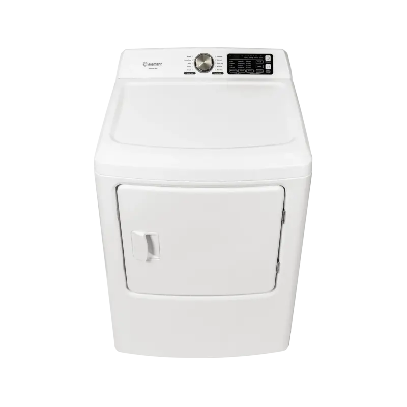 ELEMENT APPLIANCE 7.0 CF Electric Dryer, Sensor Drying - White (ETD7027ECW)