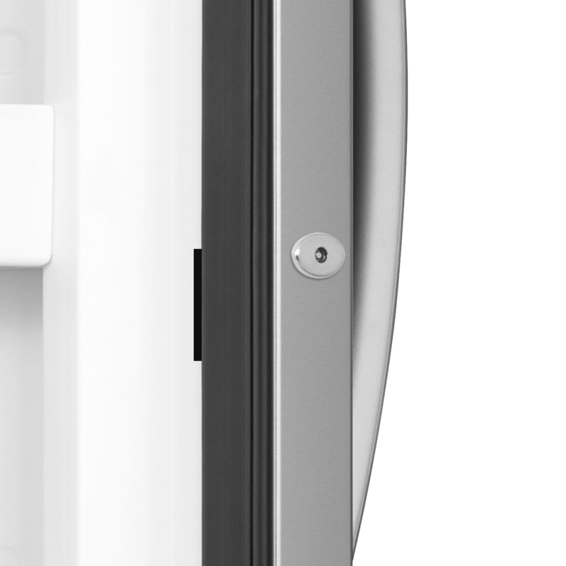 ELEMENT APPLIANCE 13.8 CF Upright Freezer Convertible, Glass Shelves, Digital Controls, E-STAR - Stainless Steel (EUF14CECS)