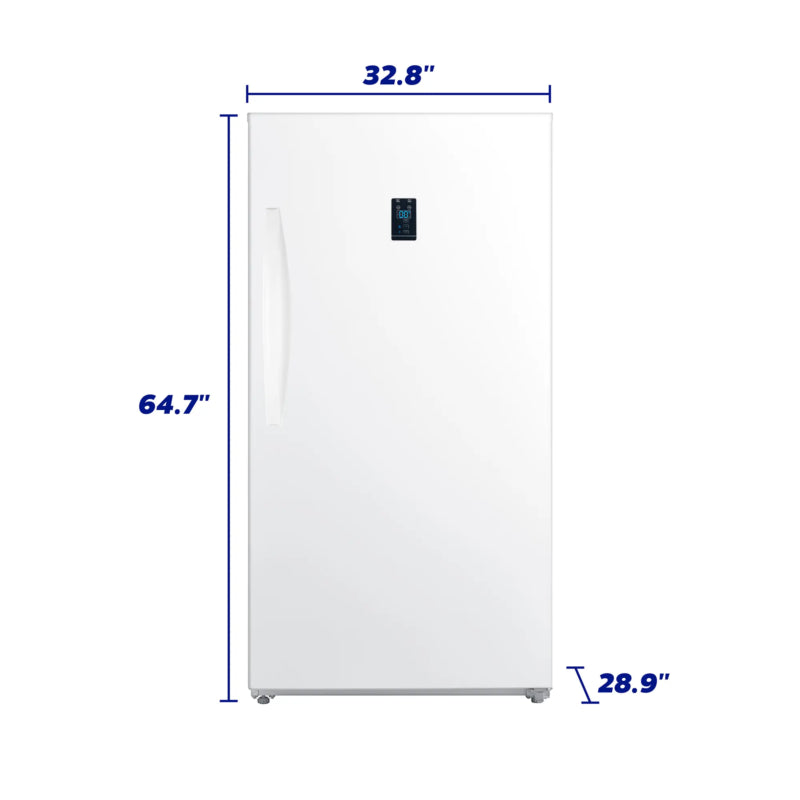 ELEMENT APPLIANCE Element 17.0 cu. ft. Upright Convertible Freezer / Refrigerator - White, ENERGY STAR (EUF17CEBW) - Other (EUF17CEBW)
