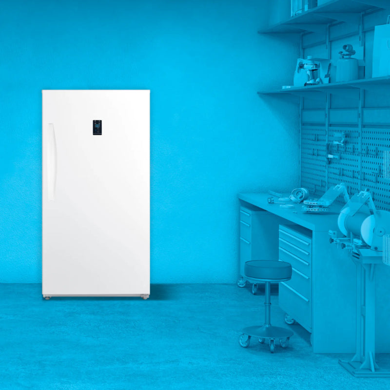 ELEMENT APPLIANCE 17.0 cu. ft. Upright Convertible Freezer / Refrigerator - White (EUF17CEBW)