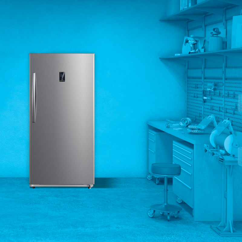 ELEMENT APPLIANCE Element 17.0 cu. ft. Upright Convertible Freezer / Refrigerator - Stainless Steel, ENERGY STAR (EUF17CECS) - Other (EUF17CECS)