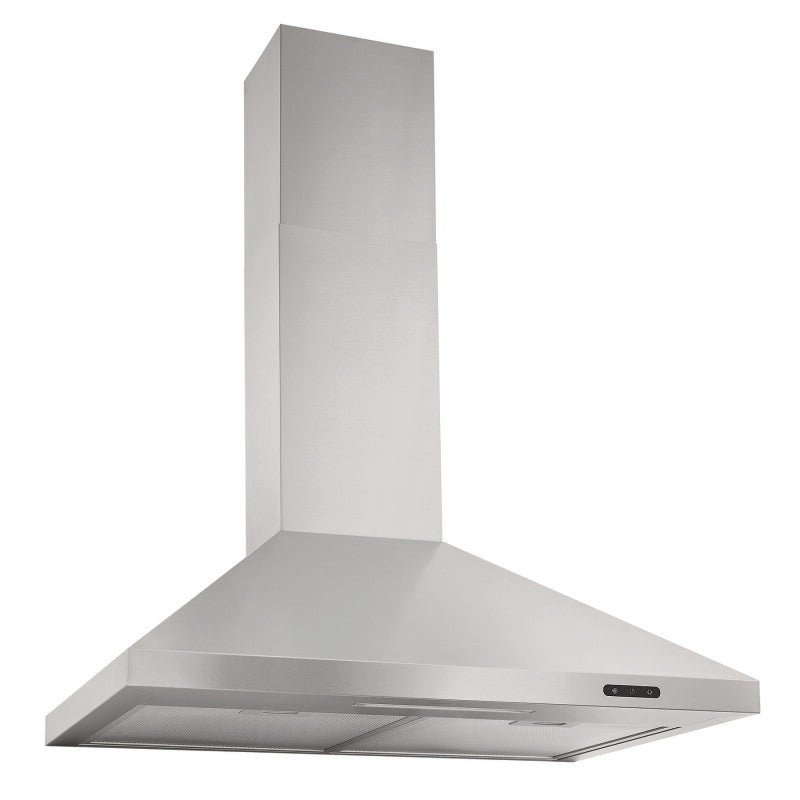 BROAN Elite EW48 Series 30Inch Pyramidal Chimney Range Hood, 460 Max Blower CFM, - Stainless Steel (EW4830SS)