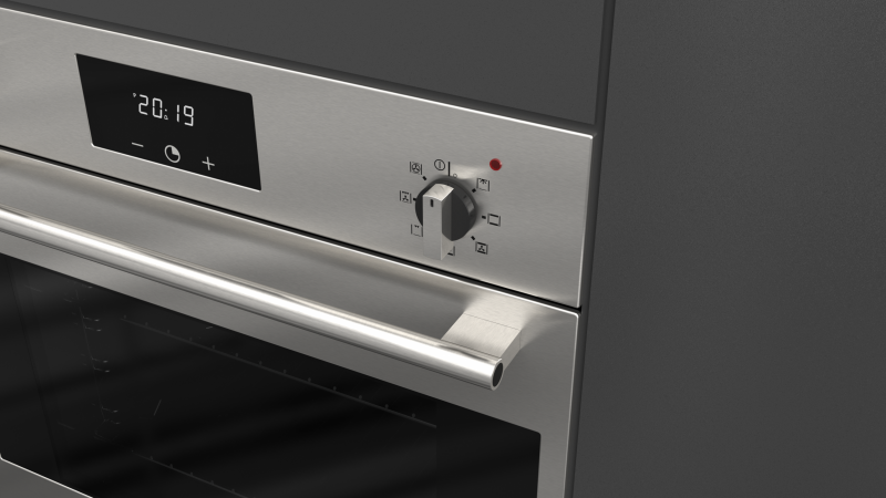 Fulgor Milano 24" MULTIFUCTION EASY-CLEAN OVEN - STAINLESS STEEL (F1SM24S2)