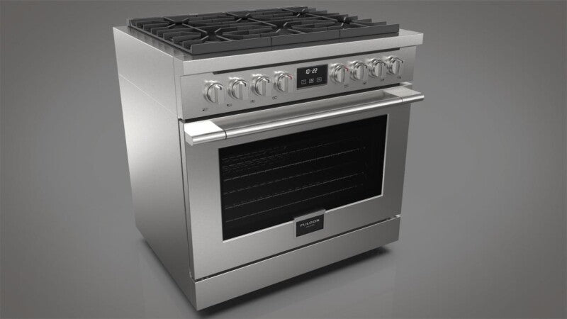 FULGOR MILANO FULGOR MILANO RANGE GAS 36" 6 BRNR - Stainless Steel (F4PGR366S2)