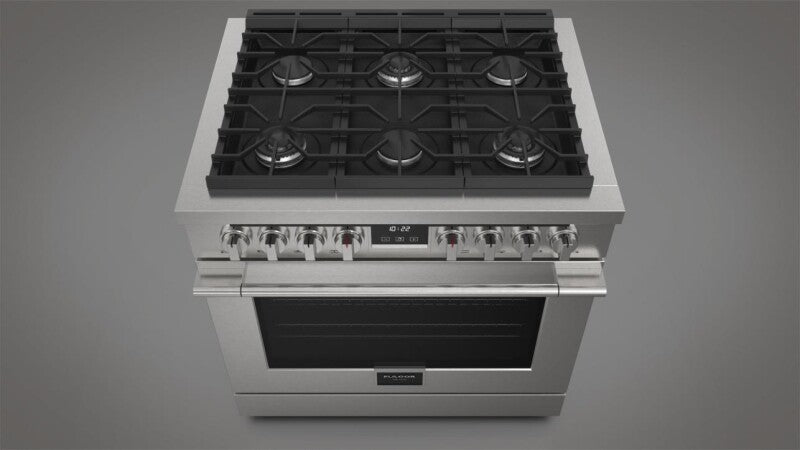 FULGOR MILANO FULGOR MILANO RANGE GAS 36" 6 BRNR - Stainless Steel (F4PGR366S2)