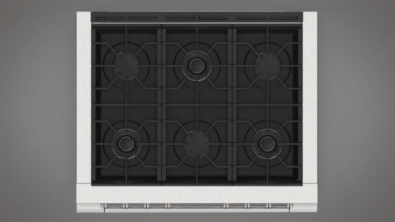 FULGOR MILANO FULGOR MILANO RANGE GAS 36" 6 BRNR - Stainless Steel (F4PGR366S2)
