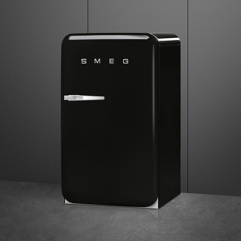 SMEG Refrigerator Retro-style - Black (FAB10URBL3)