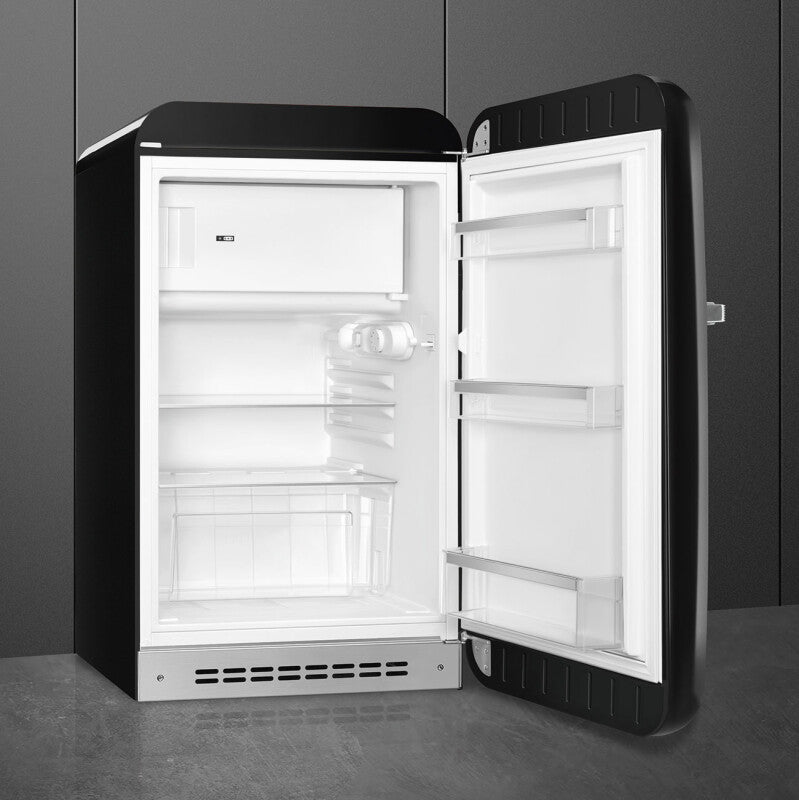 Smeg Refrigerator Retro-style - Black (FAB10URBL3)