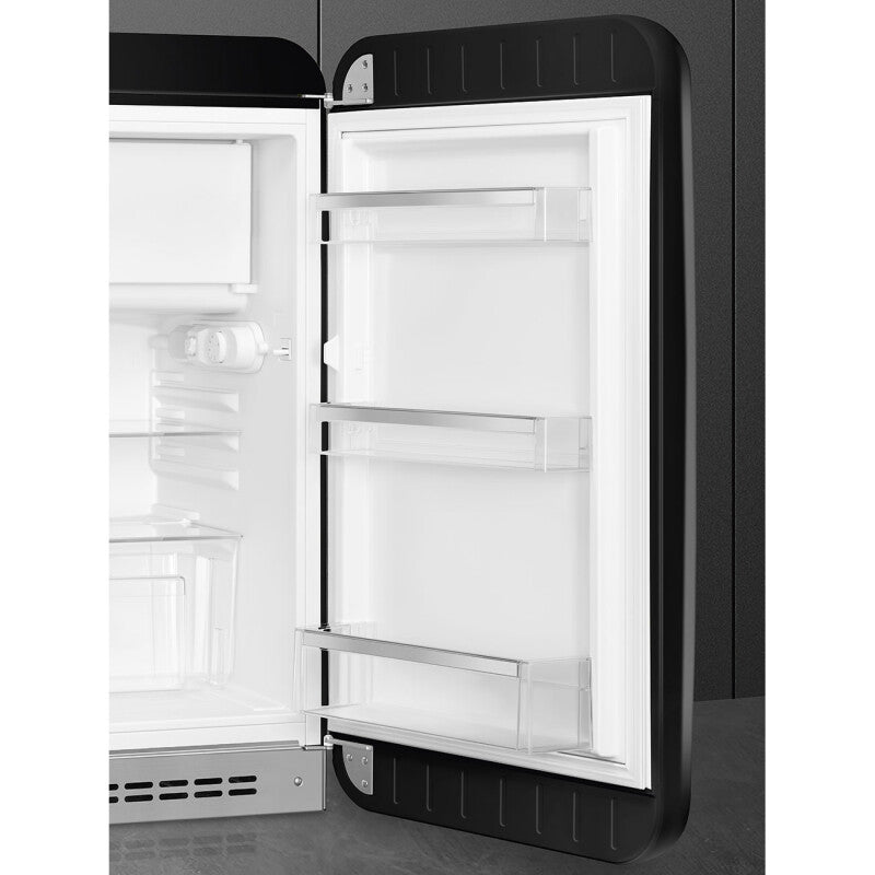 SMEG Refrigerator Retro-style - Black (FAB10URBL3)