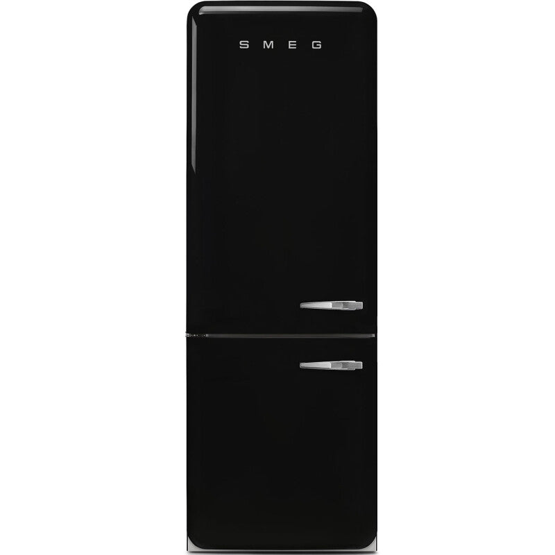 SMEG Refrigerator Retro-style - Black (FAB38ULBL)