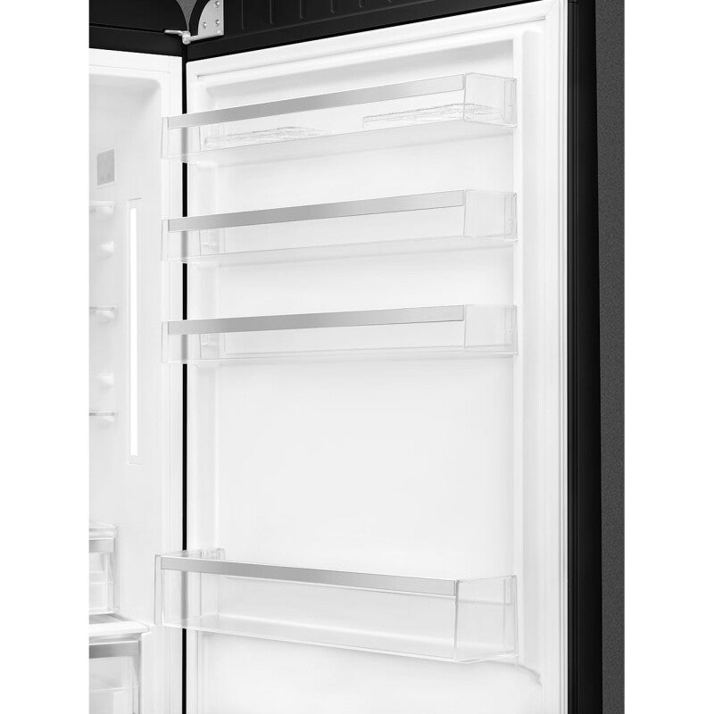 SMEG Refrigerator Retro-style - Black (FAB38URBL)