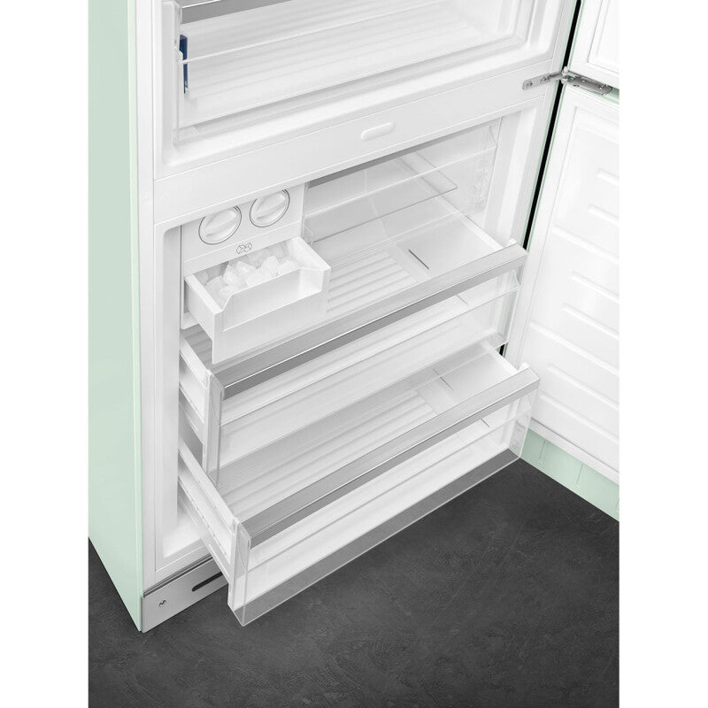 Smeg Refrigerator Retro-style - Pastel green (FAB38URPG)