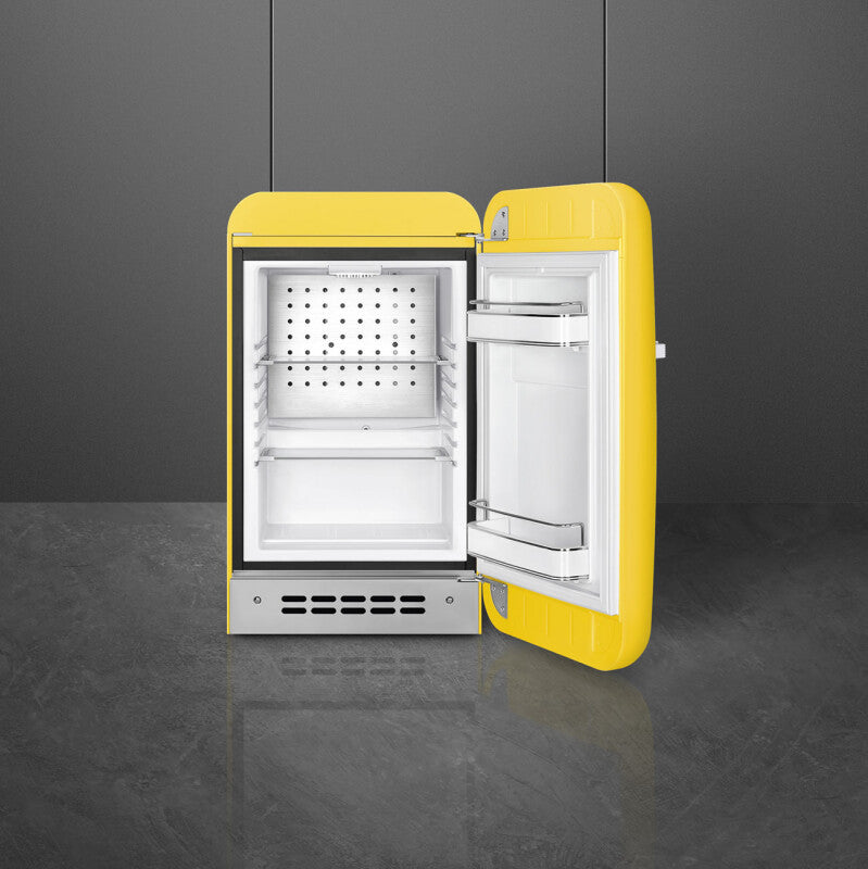 Smeg Refrigerator Retro-style - Yellow (FAB5URYW3)