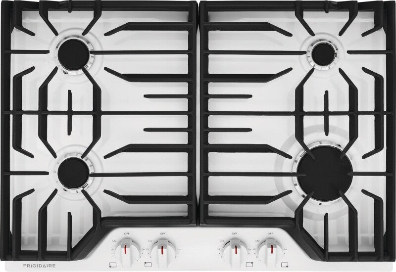FRIGIDAIRE 30" Gas Cooktop - White (FCCG3027AW)
