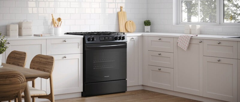 FRIGIDAIRE 30" Gas Range with Steam Clean - Stainless Steel (FCFG3062AS)