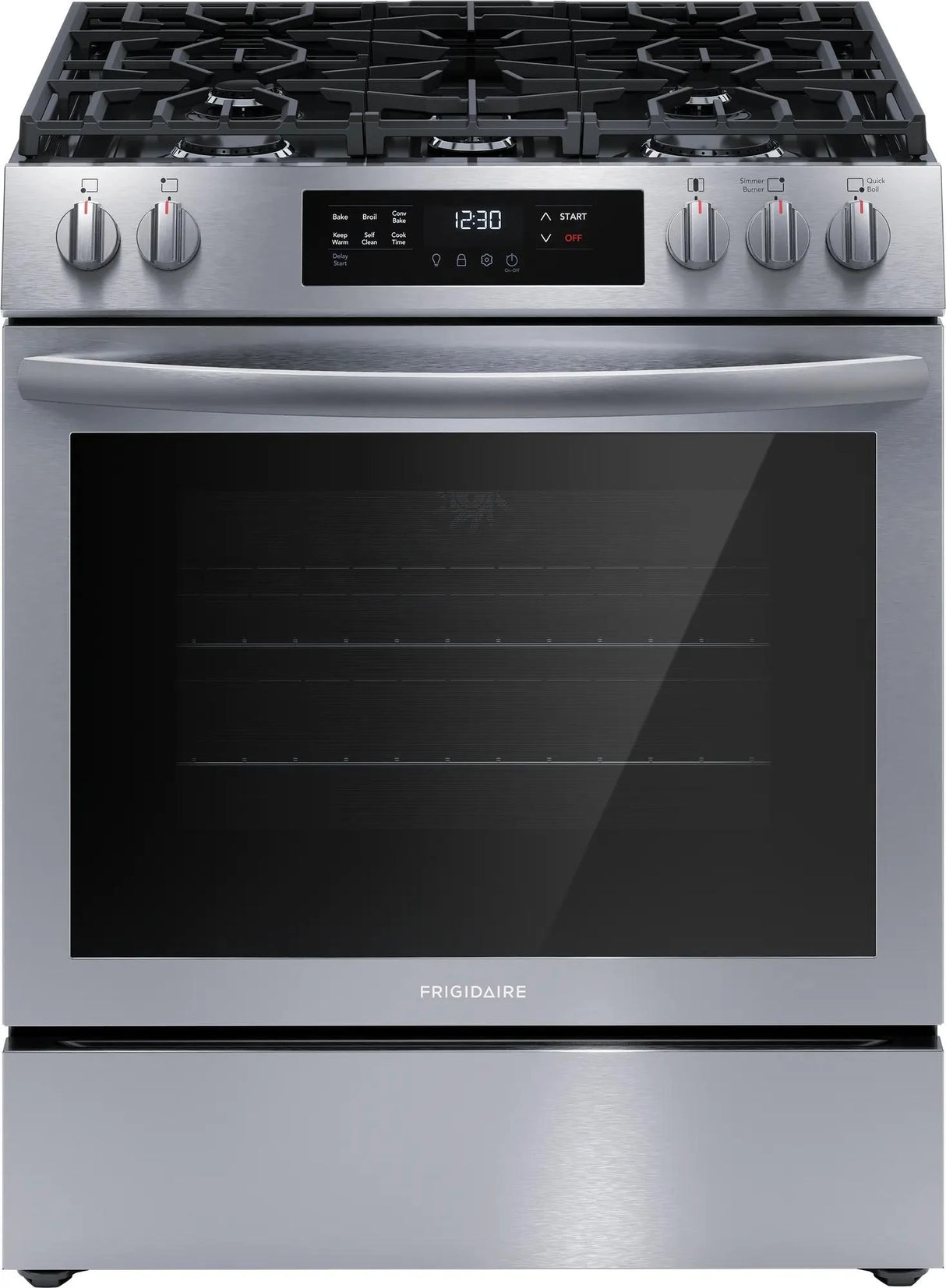 FRIGIDAIRE 30" Gas Range - Stainless Steel (FCFG3083AS)
