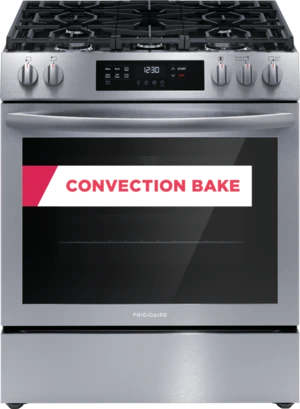 FRIGIDAIRE 30" Gas Range - Stainless Steel (FCFG3083AS)