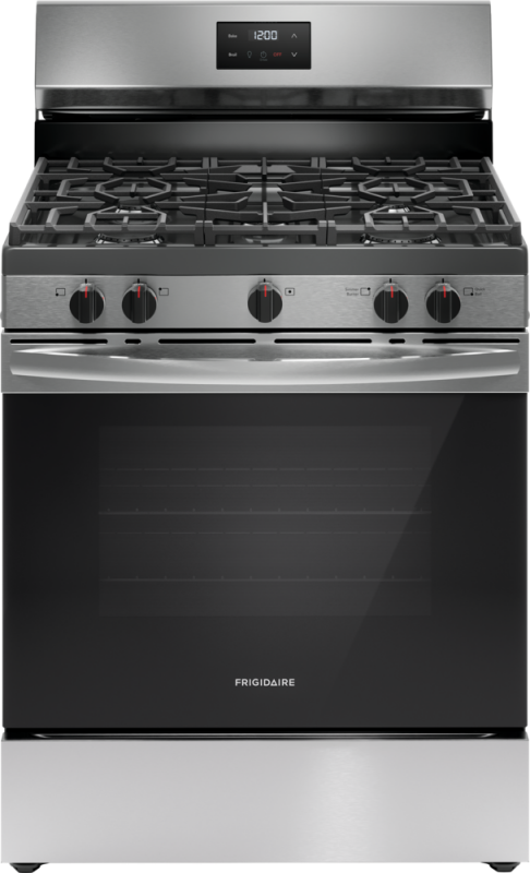 FRIGIDAIRE 30" Gas Range - Stainless Steel (FCRG3052BS)