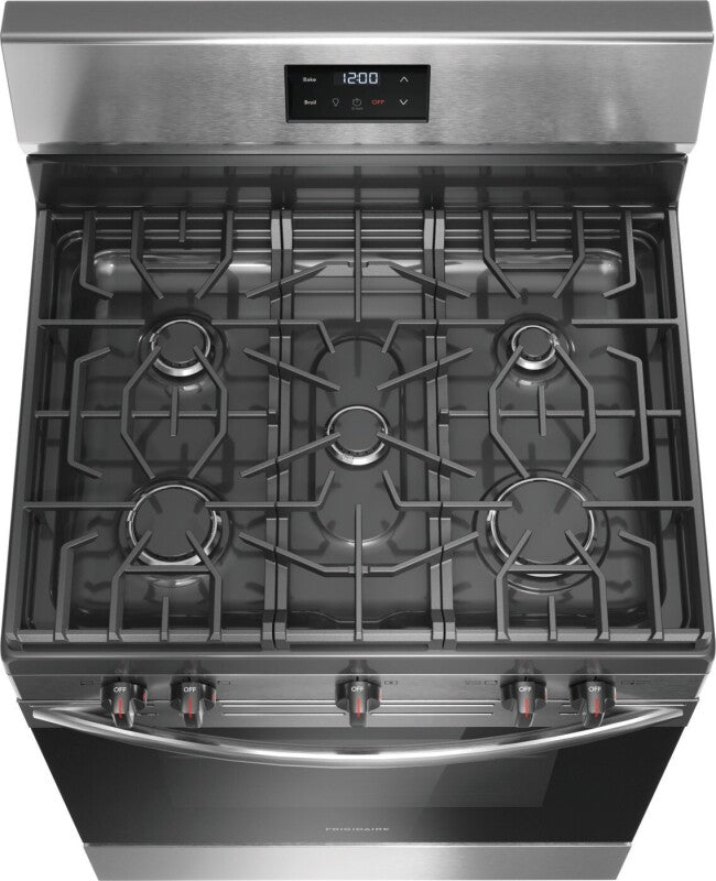 Frigidaire 30" Gas Range - Stainless Steel (FCRG3052BS)