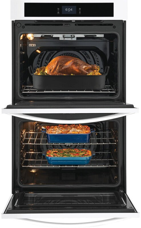 Frigidaire 27" Double Electric Wall Oven with Fan Convection - Black (FCWD2727AB)
