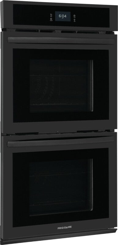 Frigidaire 27" Double Electric Wall Oven with Fan Convection - Black (FCWD2727AB)